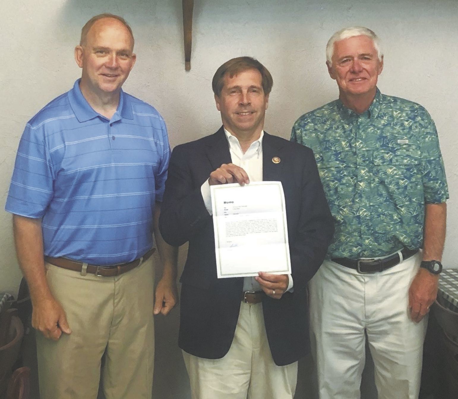 Peoples Bank thanks Fleischmann